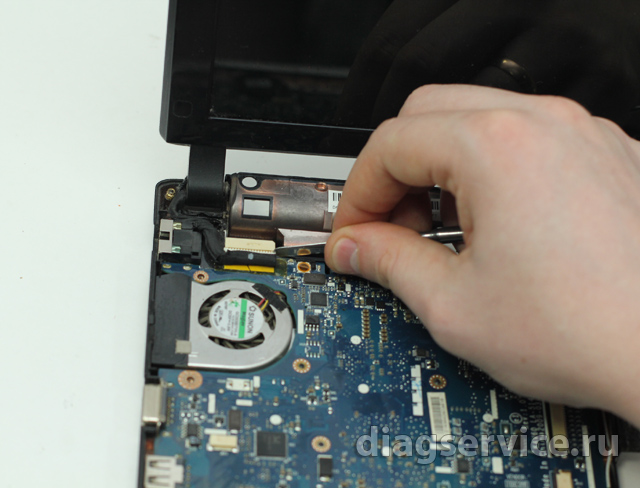 замена кнопки питания ноутбука Acer  Aspire One KAV60